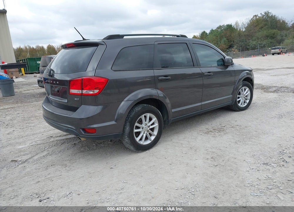 2014 DODGE JOURNEY SXT VIN: 3C4PDCBG8ET191918