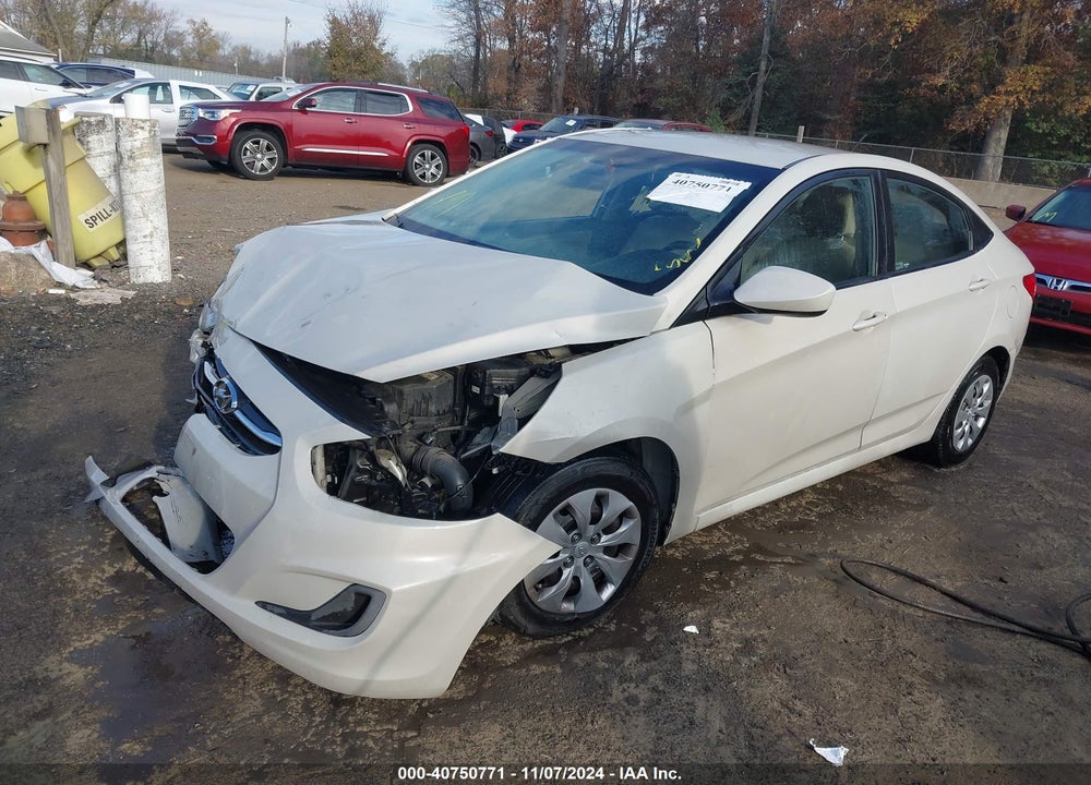 2017 HYUNDAI ACCENT SE VIN: KMHCT4AE2HU242200