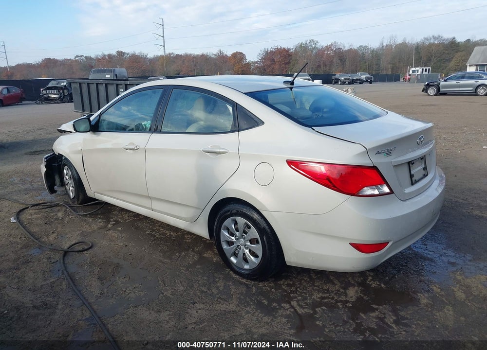 2017 HYUNDAI ACCENT SE VIN: KMHCT4AE2HU242200