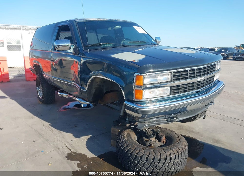 1992 CHEVROLET BLAZER K1500 VIN: 1GNEK18K5NJ304655