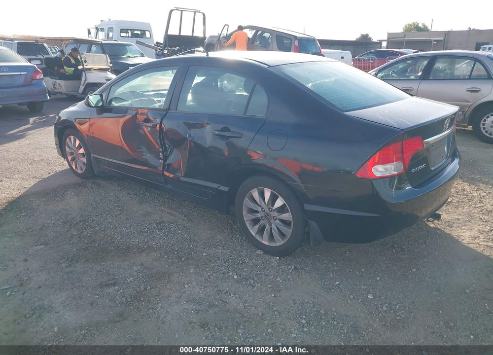 2011 HONDA CIVIC EX VIN: 2HGFA1F81BH536644