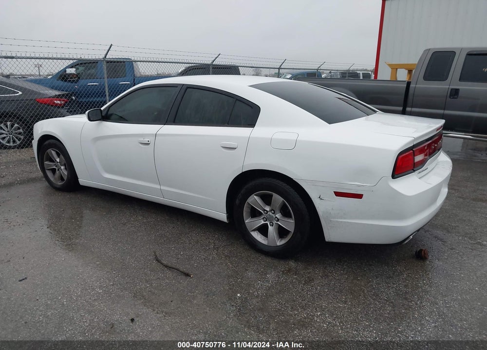 2014 DODGE CHARGER SE VIN: 2C3CDXBG3EH259092