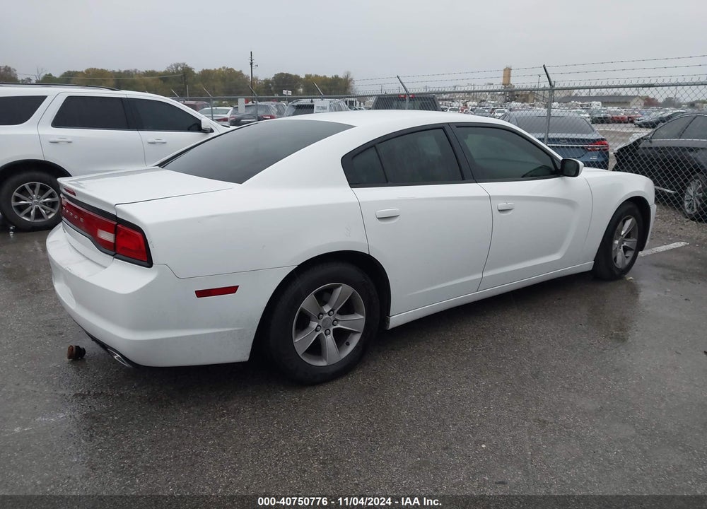 2014 DODGE CHARGER SE VIN: 2C3CDXBG3EH259092
