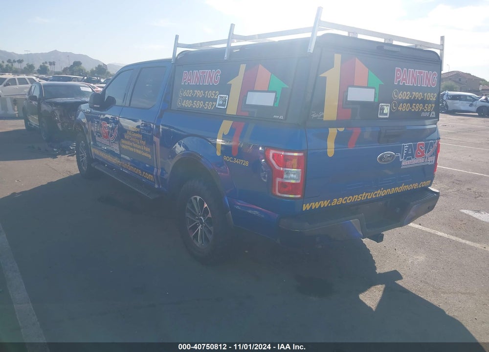 2019 FORD F-150 XLT VIN: 1FTEW1EP3KFB02313