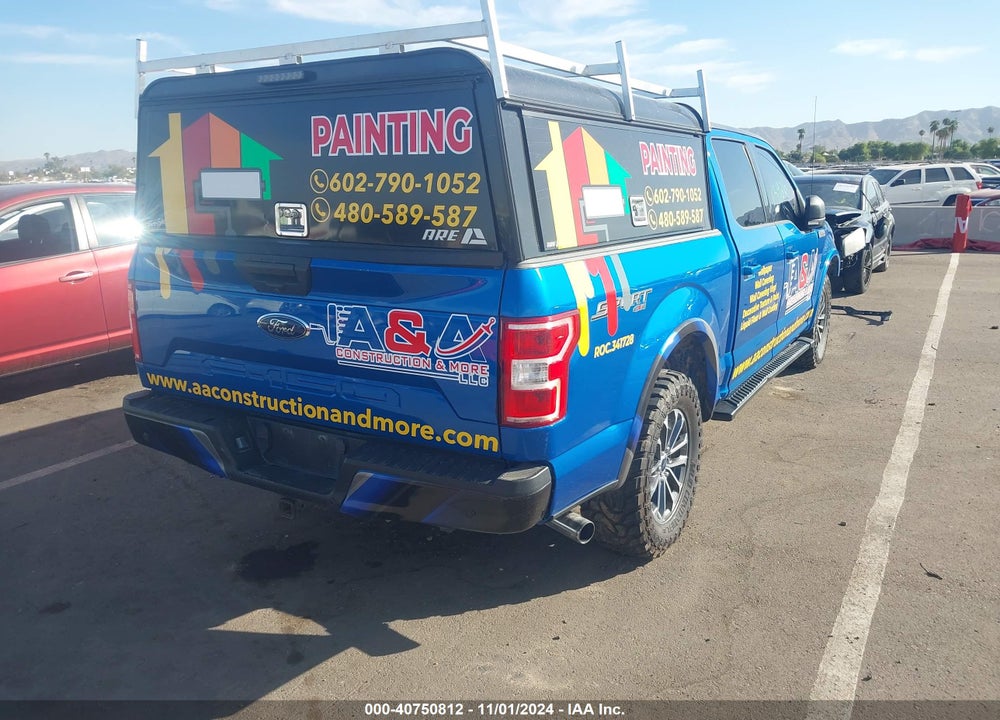 2019 FORD F-150 XLT VIN: 1FTEW1EP3KFB02313
