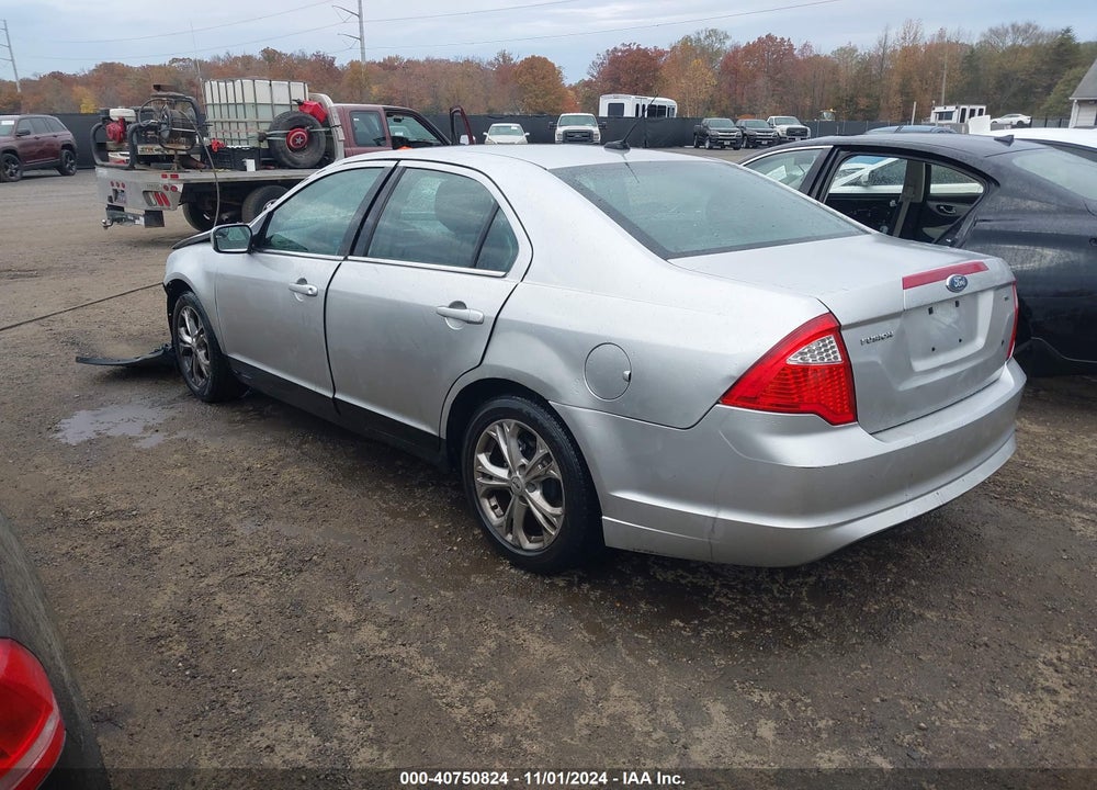 2012 FORD FUSION SE VIN: 3FAHP0HA1CR228949