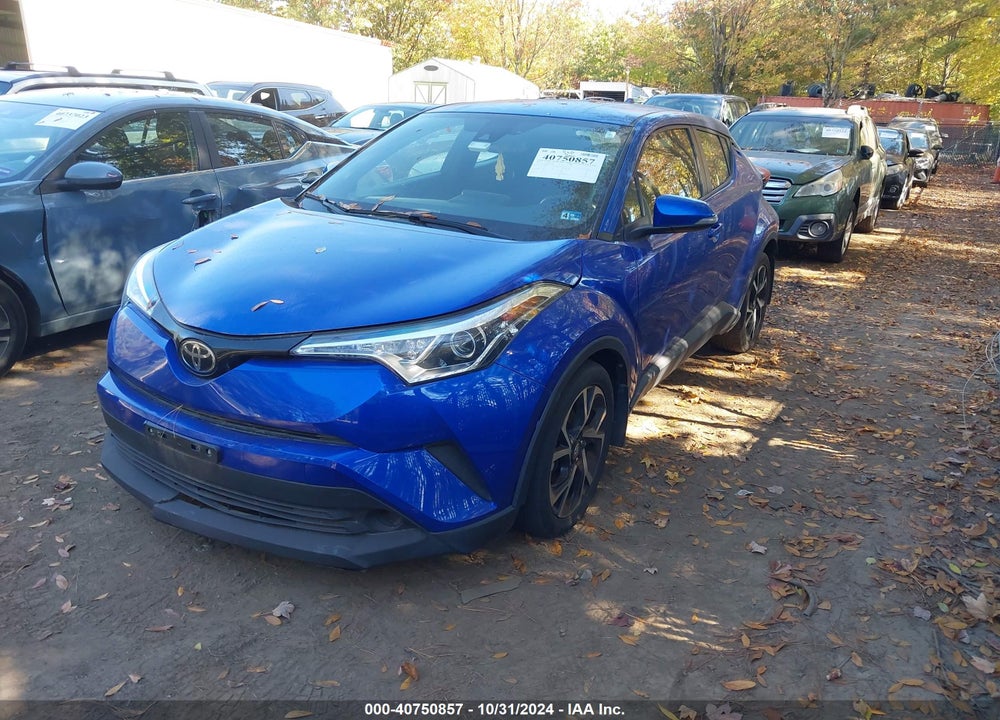 2018 TOYOTA C-HR XLE VIN: JTNKHMBX8J1011452
