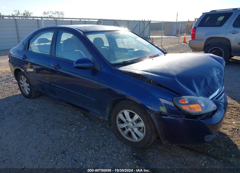 2009 KIA SPECTRA EX VIN: KNAFE222395614205