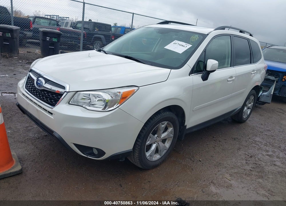 2015 SUBARU FORESTER 2.5I LIMITED VIN: JF2SJARC7FH502590
