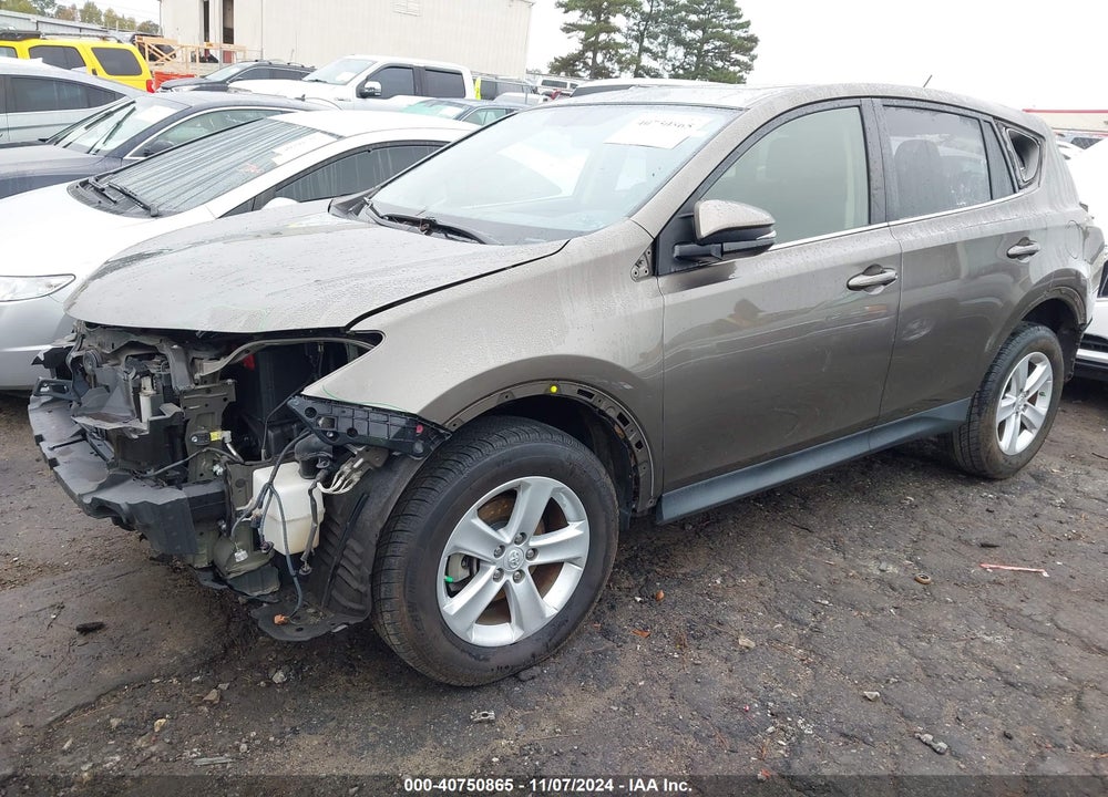 2014 TOYOTA RAV4 XLE VIN: JTMWFREV3ED038890