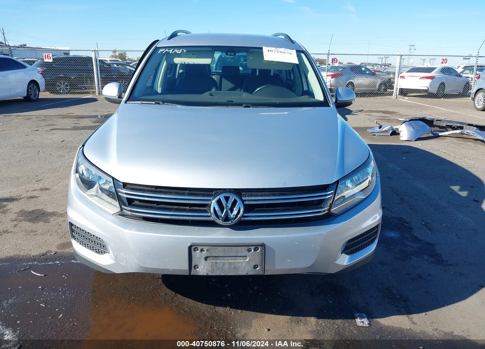 2017 VOLKSWAGEN TIGUAN 2.0T/2.0T S VIN: WVGAV7AX8HK034130