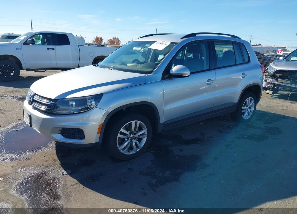 2017 VOLKSWAGEN TIGUAN 2.0T/2.0T S VIN: WVGAV7AX8HK034130