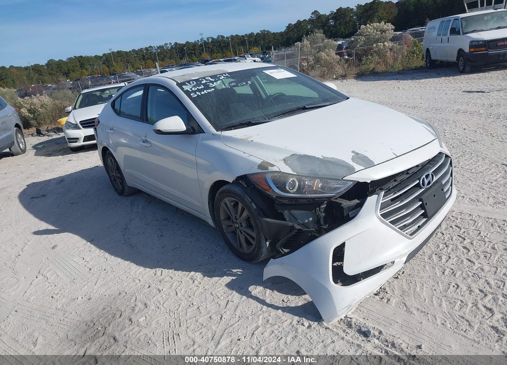 2018 HYUNDAI ELANTRA SEL VIN: 5NPD84LF8JH235929