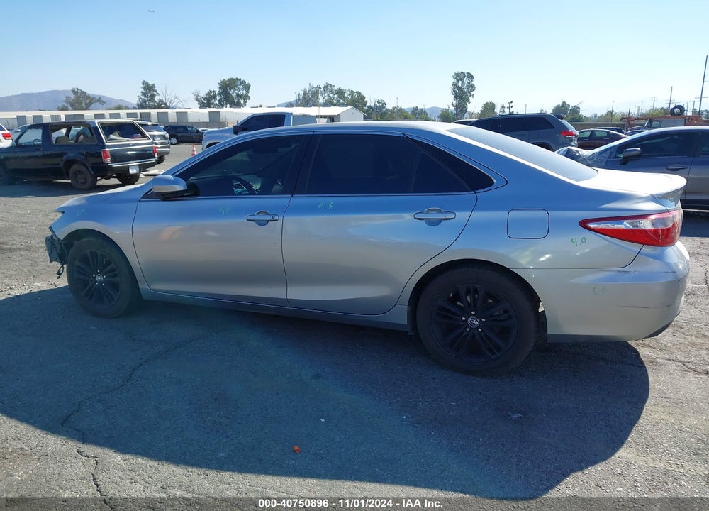 2016 TOYOTA CAMRY SE VIN: 4T1BF1FK1GU132141