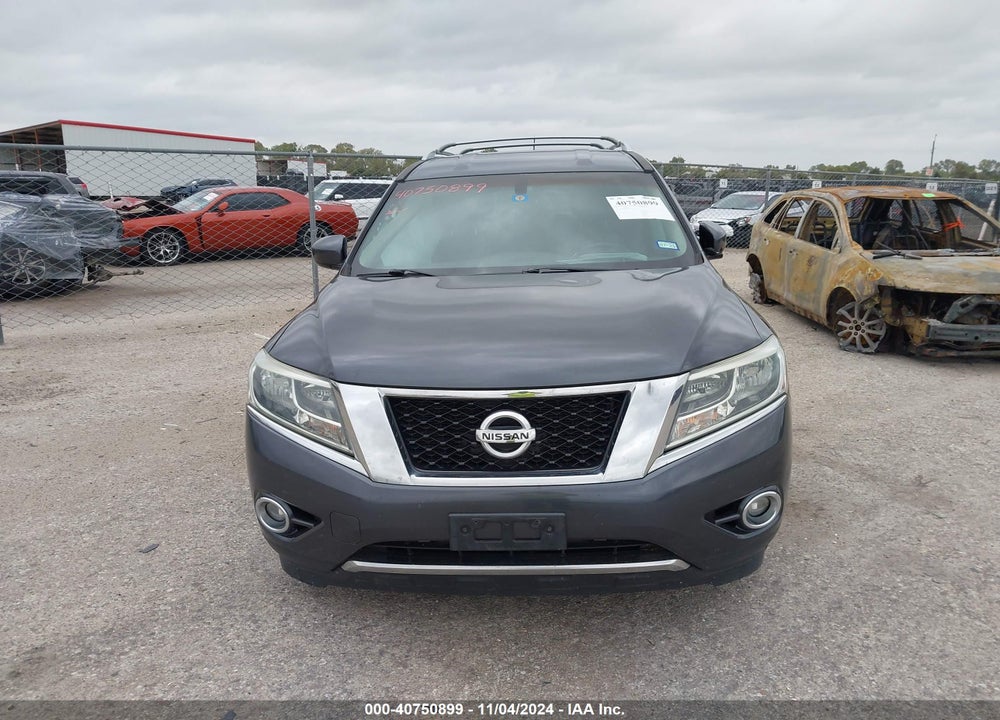 2013 NISSAN PATHFINDER SL VIN: 5N1AR2MN8DC628531