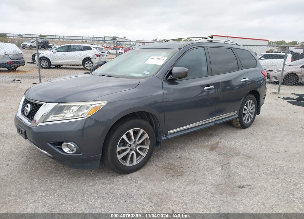 2013 NISSAN PATHFINDER SL VIN: 5N1AR2MN8DC628531