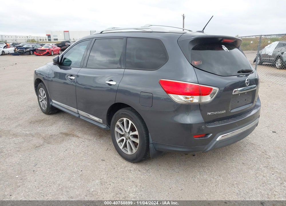 2013 NISSAN PATHFINDER SL VIN: 5N1AR2MN8DC628531