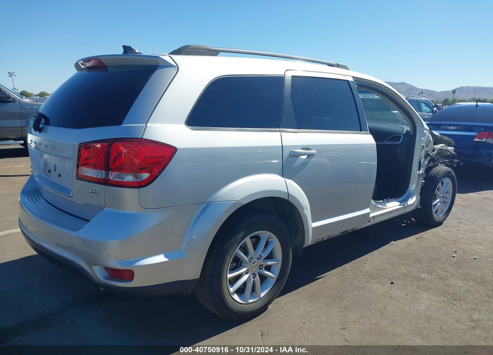 2014 DODGE JOURNEY SXT VIN: 3C4PDCBBXET181119
