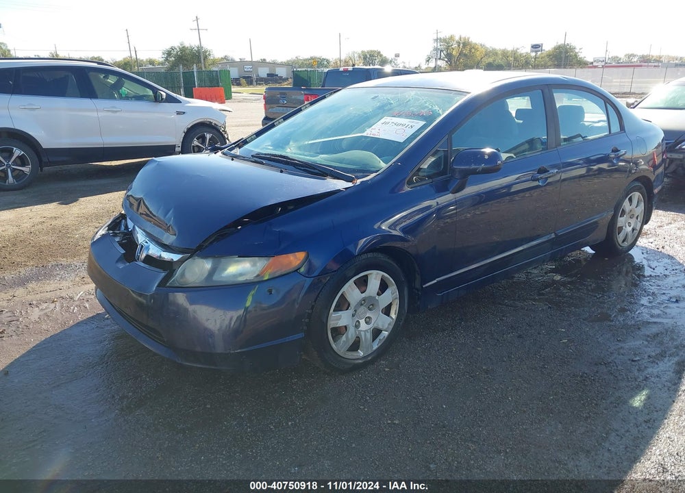 2008 HONDA CIVIC LX VIN: 1HGFA16548L049133