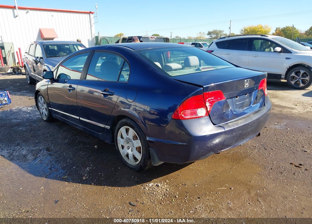 2008 HONDA CIVIC LX VIN: 1HGFA16548L049133