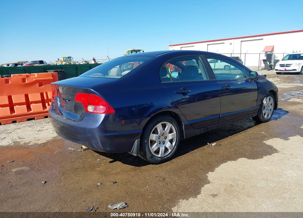2008 HONDA CIVIC LX VIN: 1HGFA16548L049133