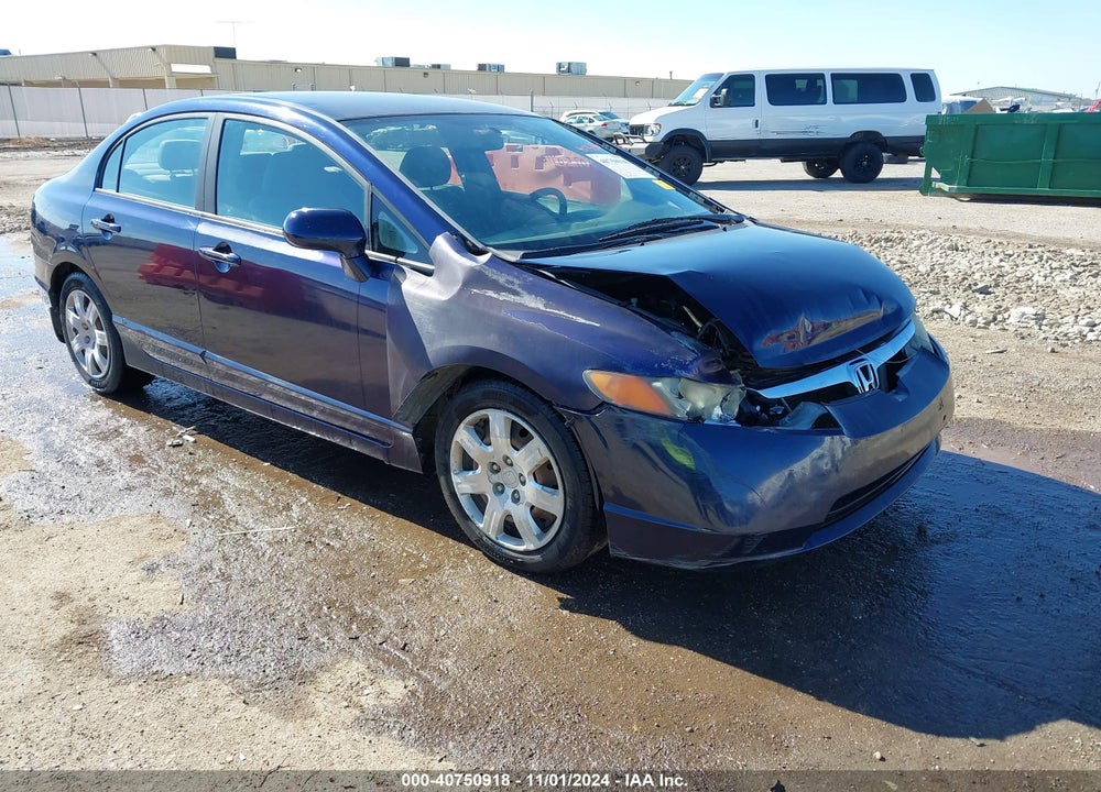 2008 HONDA CIVIC LX VIN: 1HGFA16548L049133