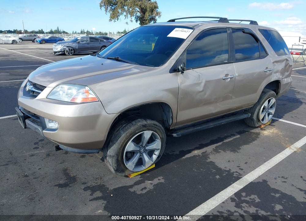 2001 ACURA MDX 3.5L VIN: 2HNYD18241H520616