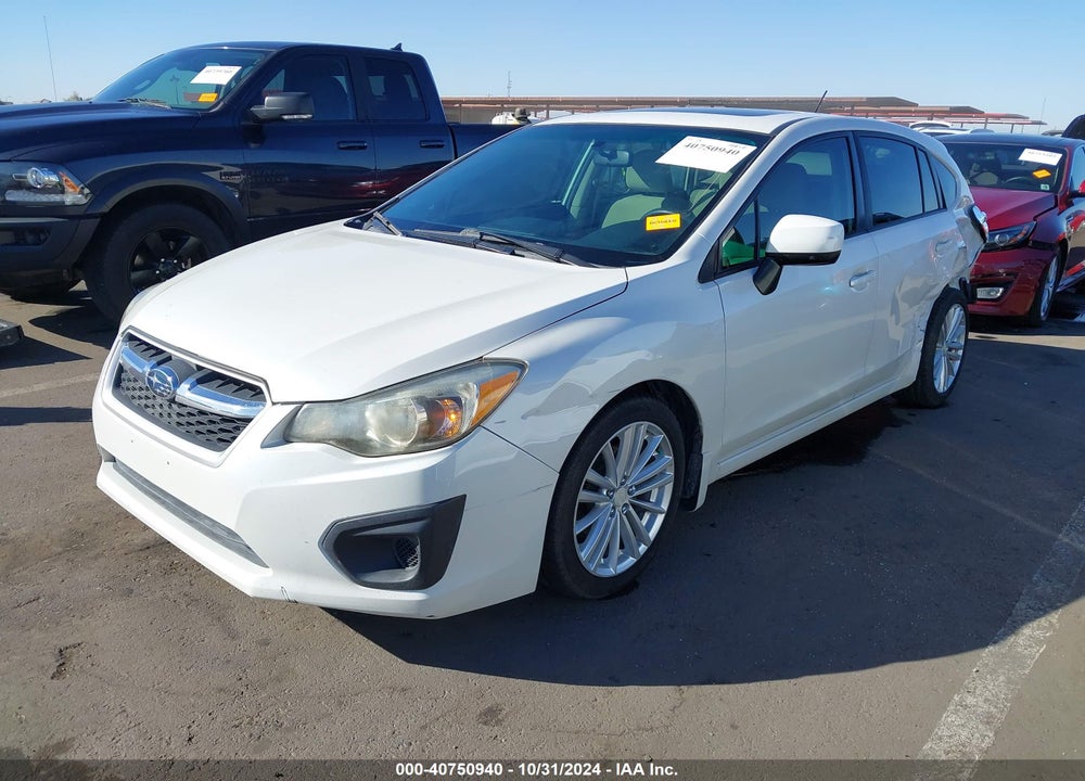 2014 SUBARU IMPREZA 2.0I PREMIUM VIN: JF1GPAD67E8285227