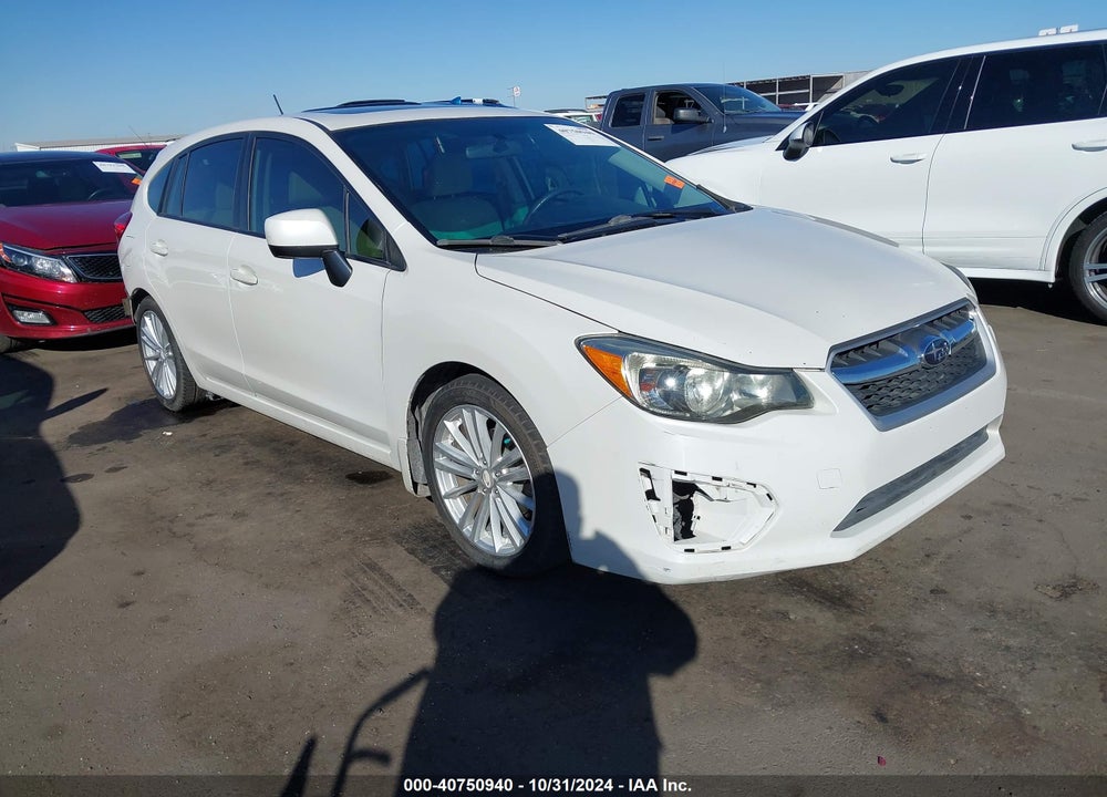 2014 SUBARU IMPREZA 2.0I PREMIUM VIN: JF1GPAD67E8285227
