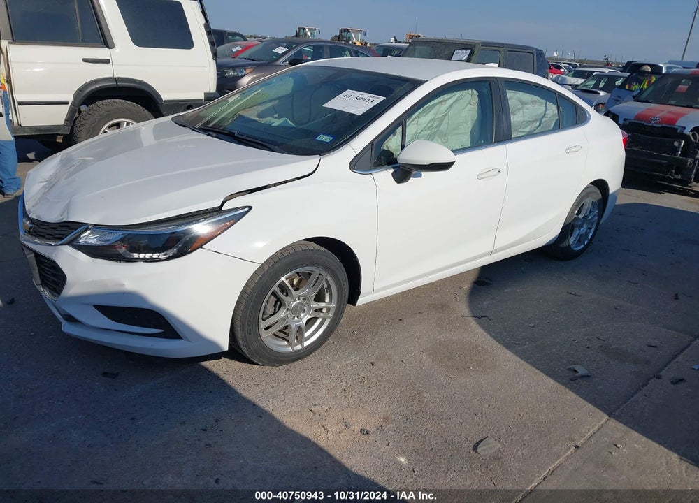 2018 CHEVROLET CRUZE LT AUTO VIN: 1G1BE5SMXJ7223574