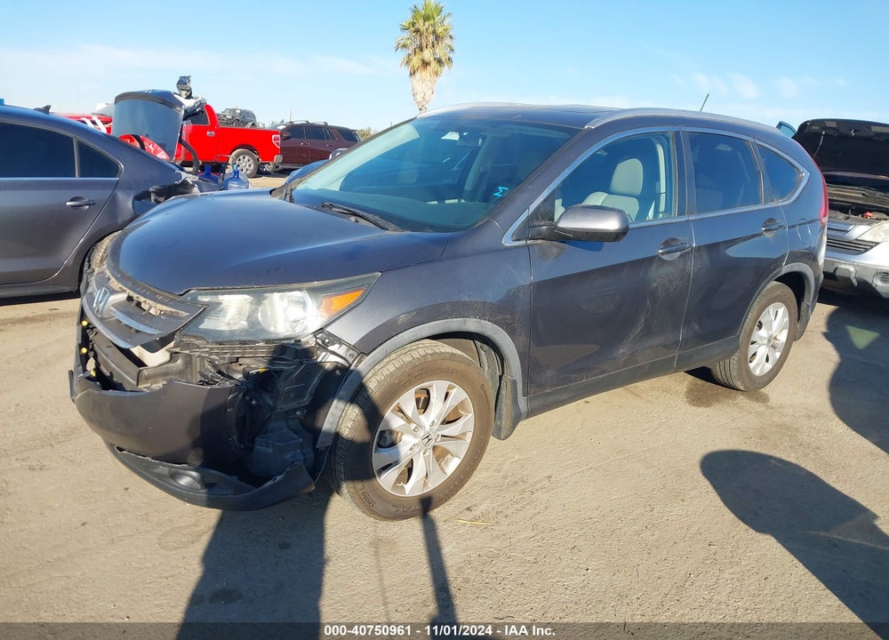 2013 HONDA CR-V EX-L VIN: 2HKRM4H76DH618632