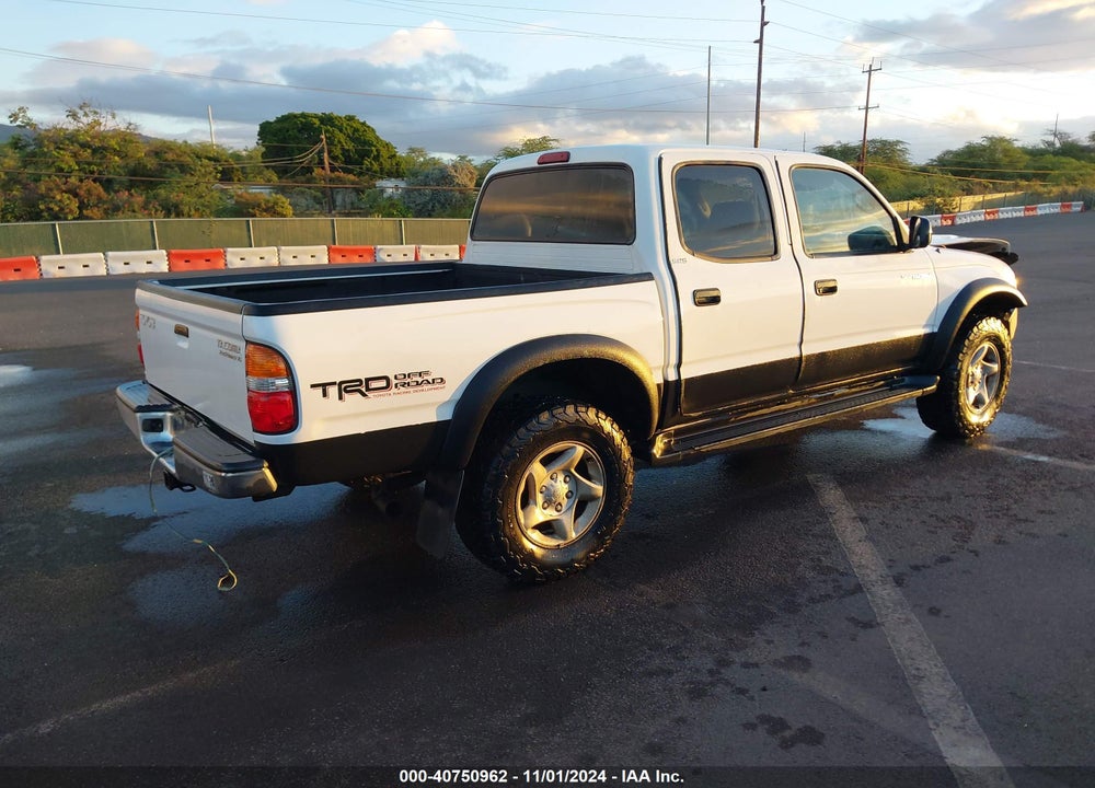 2002 TOYOTA TACOMA PRERUNNER V6 VIN: 5TEGN92N32Z064632