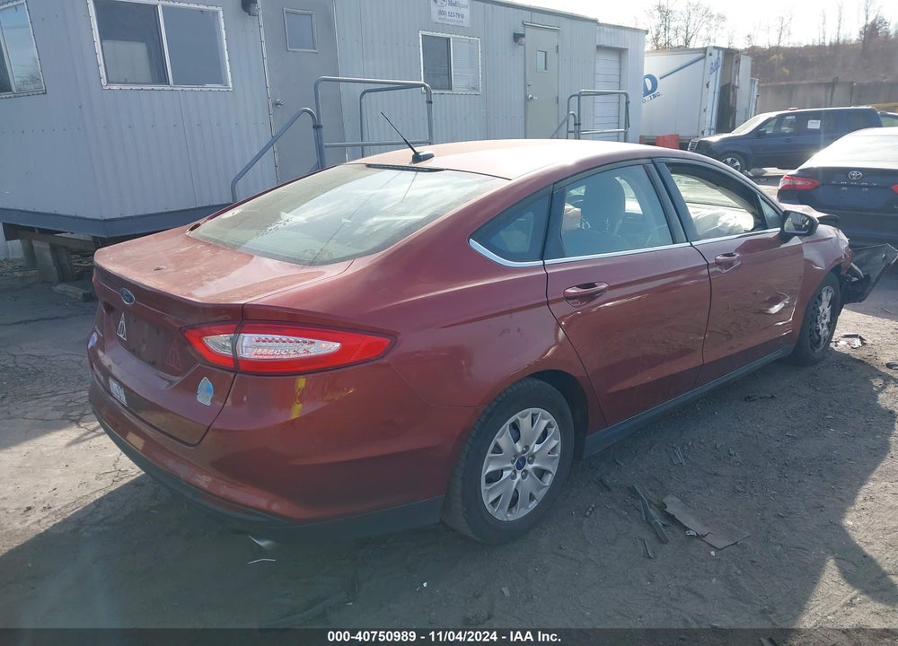 2014 FORD FUSION S VIN: 3FA6P0G76ER244239