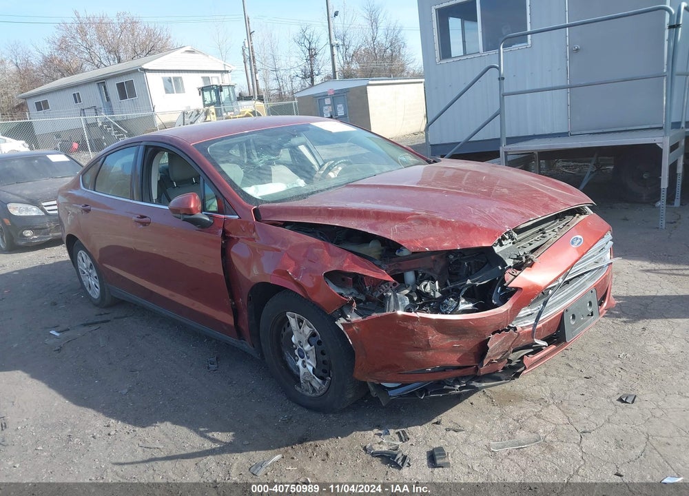 2014 FORD FUSION S VIN: 3FA6P0G76ER244239