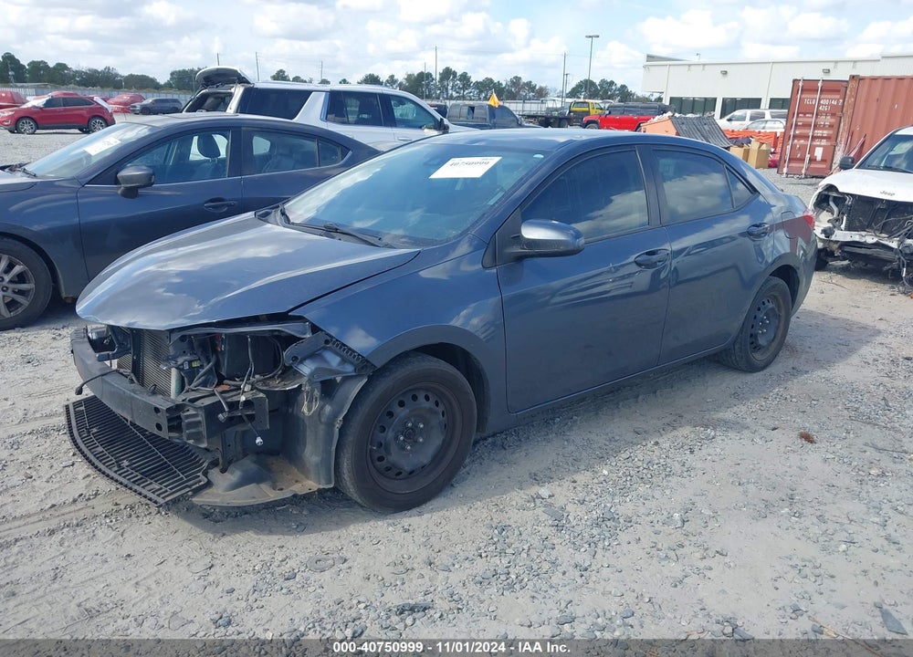 2018 TOYOTA COROLLA LE VIN: 5YFBURHE7JP831522
