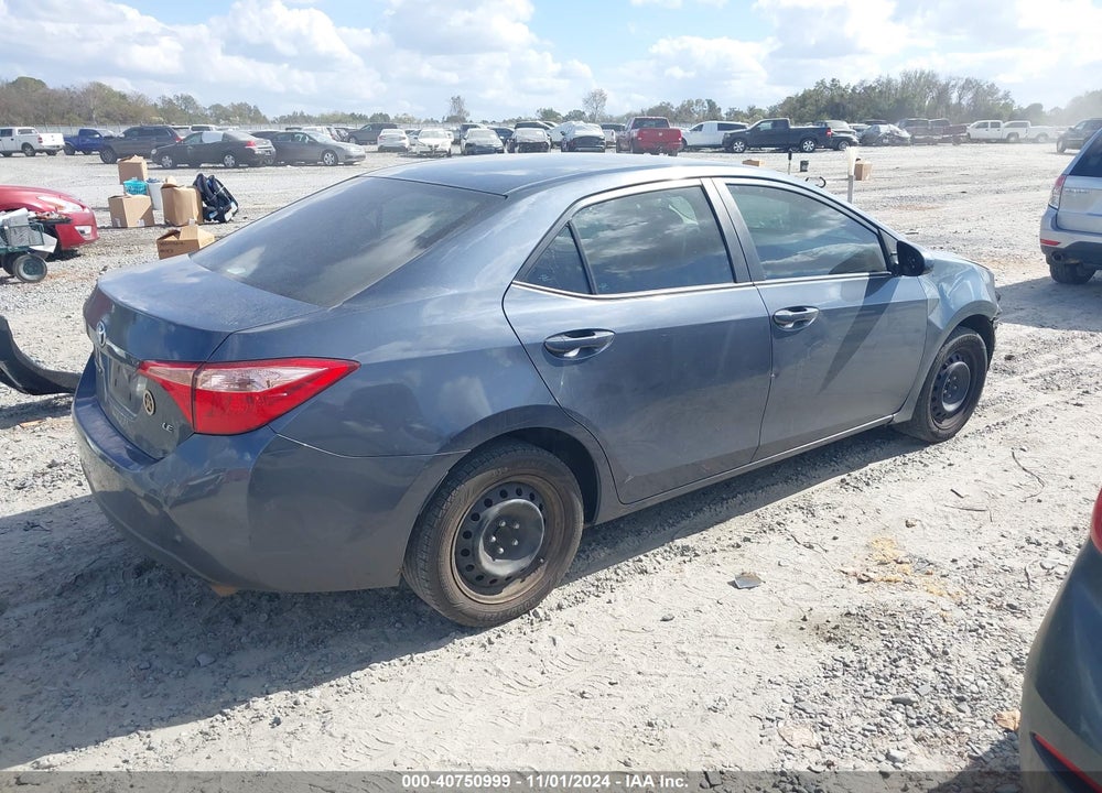 2018 TOYOTA COROLLA LE VIN: 5YFBURHE7JP831522