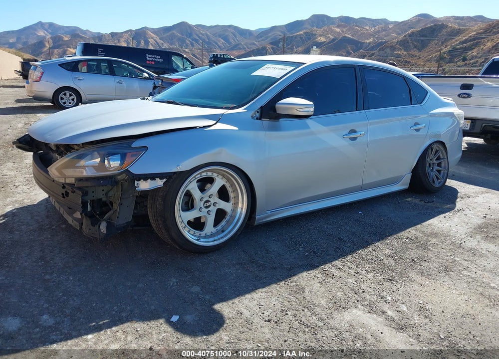2016 NISSAN SENTRA SR VIN: 3N1AB7AP3GY338644