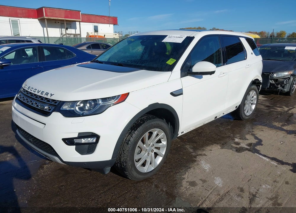 2016 LAND ROVER DISCOVERY SPORT HSE VIN: SALCR2BG6GH612197