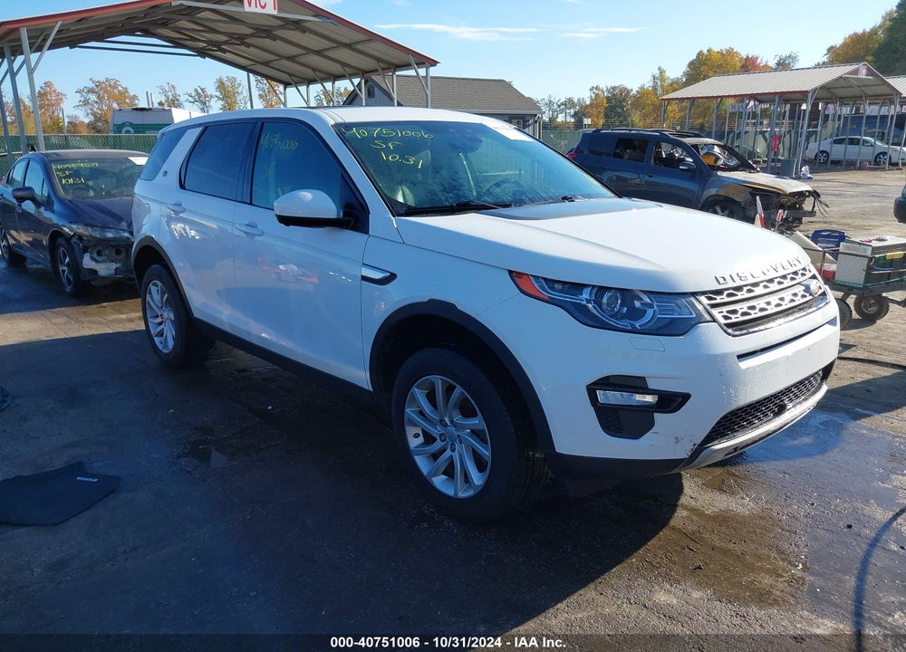 2016 LAND ROVER DISCOVERY SPORT HSE VIN: SALCR2BG6GH612197