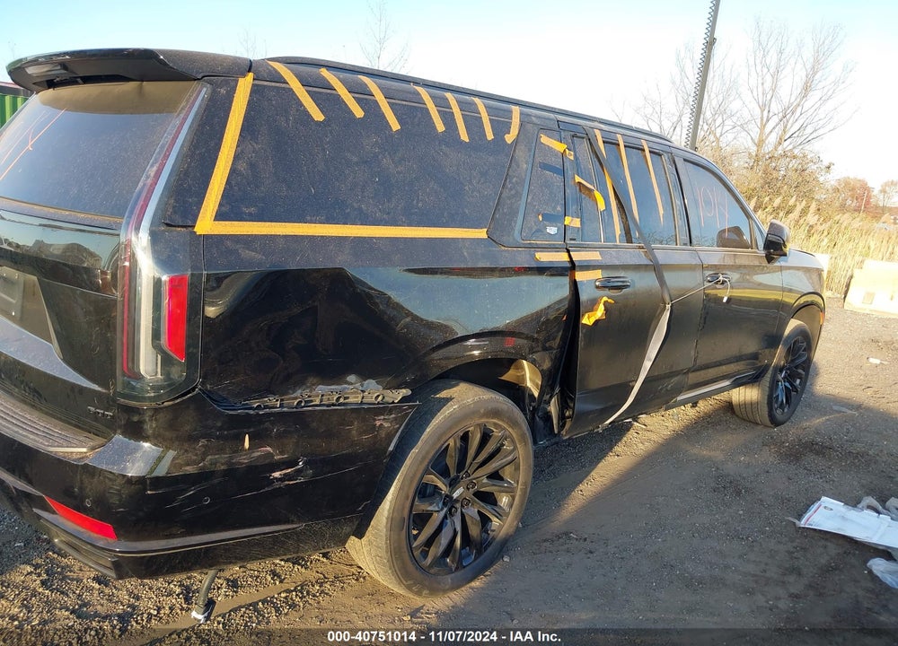 2022 CADILLAC ESCALADE ESV 4WD SPORT VIN: 1GYS4PKL3NR355223