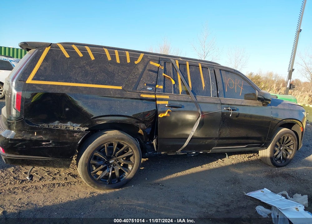 2022 CADILLAC ESCALADE ESV 4WD SPORT VIN: 1GYS4PKL3NR355223