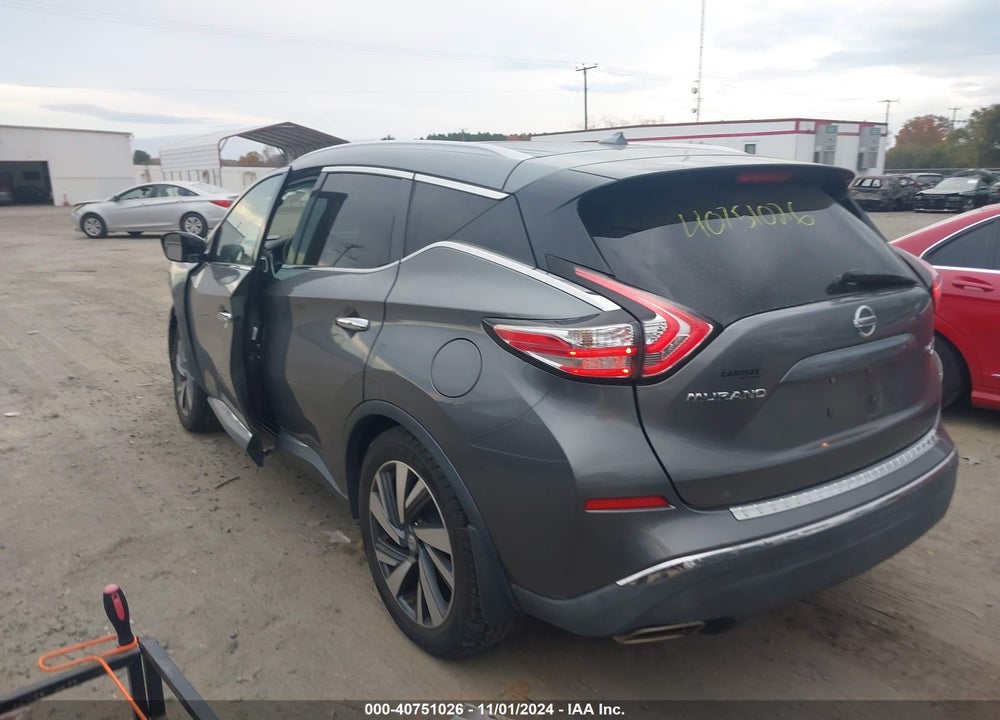 2015 NISSAN MURANO PLATINUM VIN: 5N1AZ2MHXFN211901