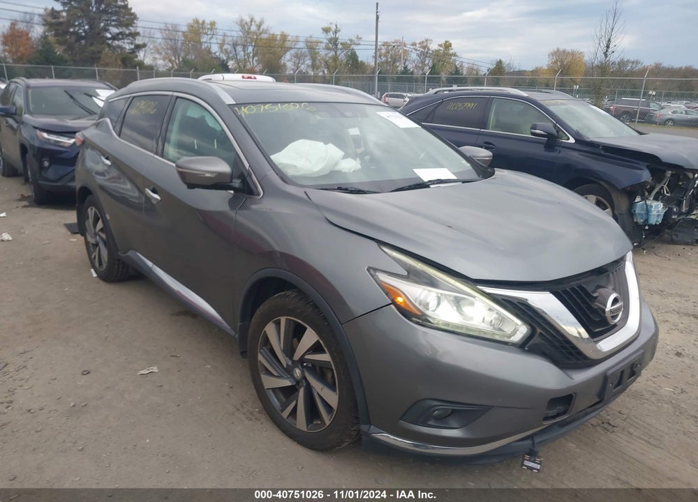 2015 NISSAN MURANO PLATINUM VIN: 5N1AZ2MHXFN211901