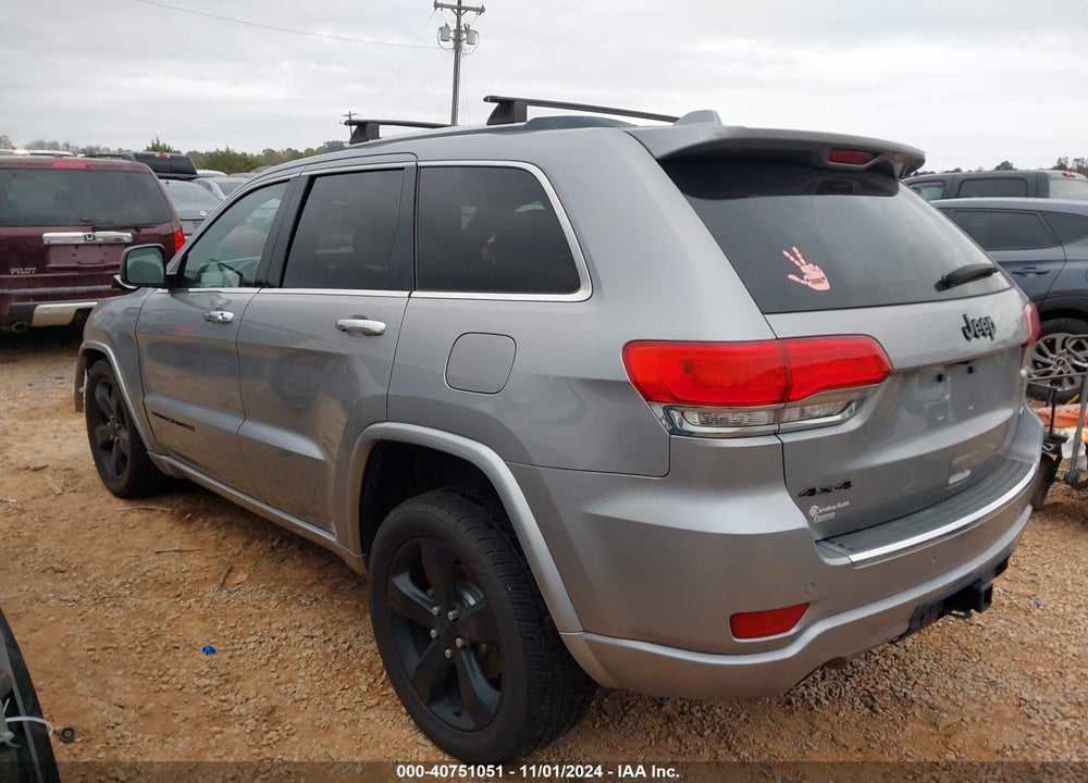 2015 JEEP GRAND CHEROKEE OVERLAND VIN: 1C4RJFCG1FC925748