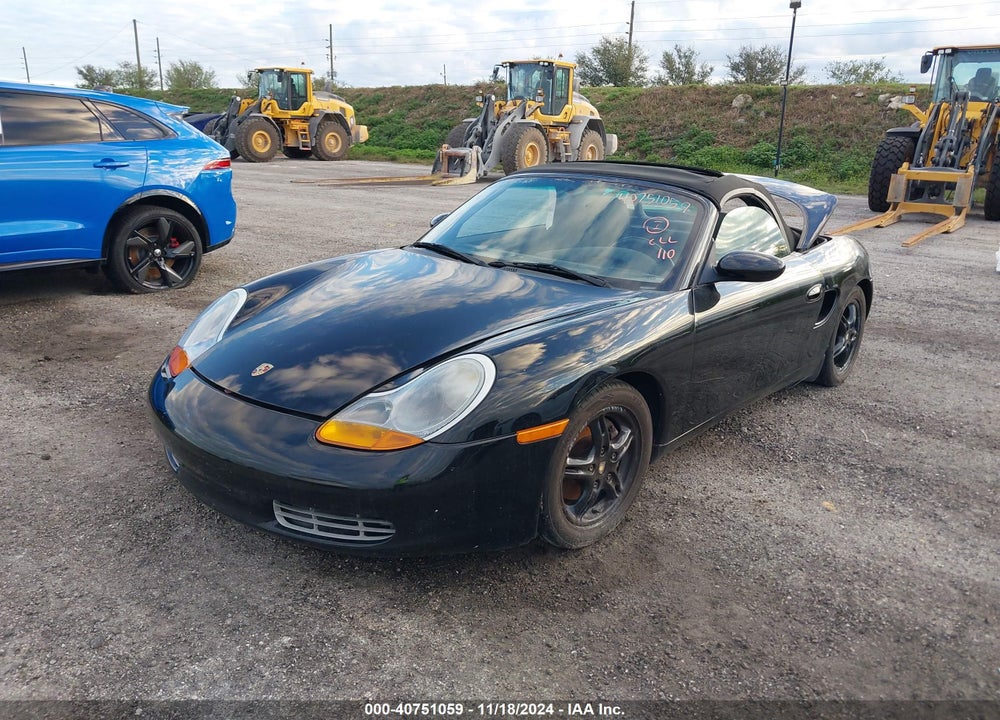 1999 PORSCHE BOXSTER VIN: WP0CA2984XU631092