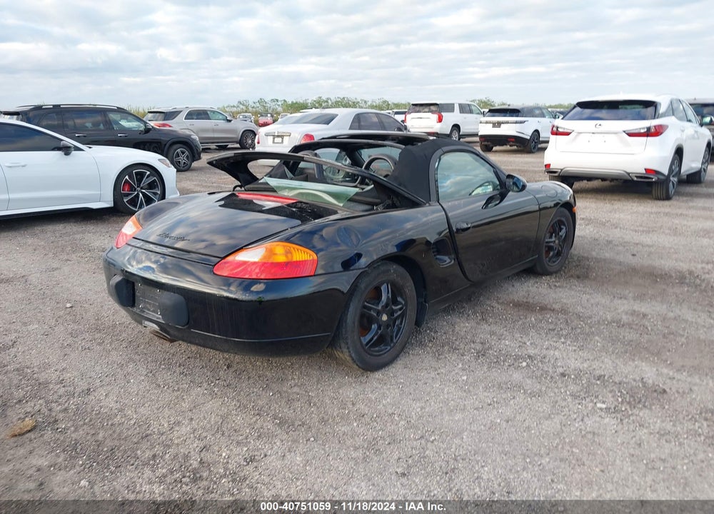 1999 PORSCHE BOXSTER VIN: WP0CA2984XU631092
