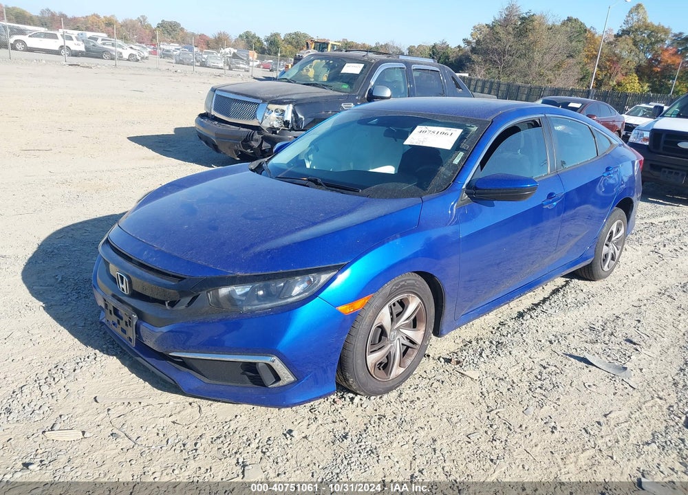 2019 HONDA CIVIC LX VIN: 2HGFC2F66KH547749