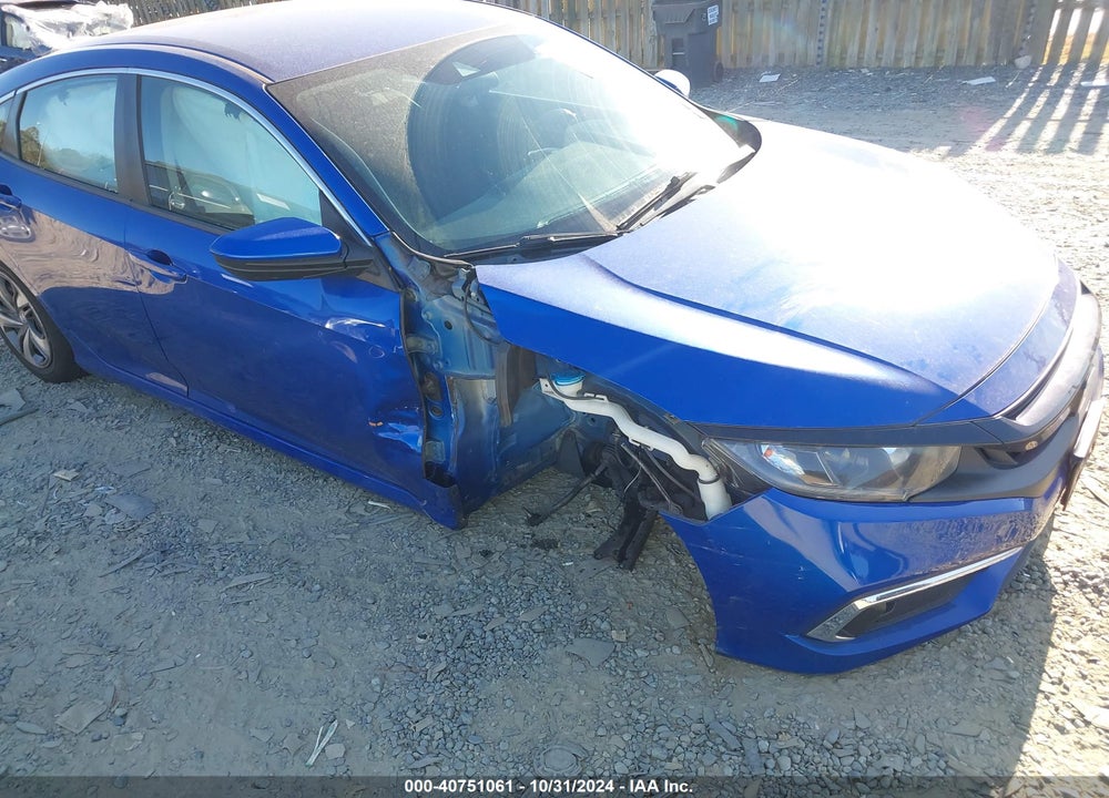 2019 HONDA CIVIC LX VIN: 2HGFC2F66KH547749