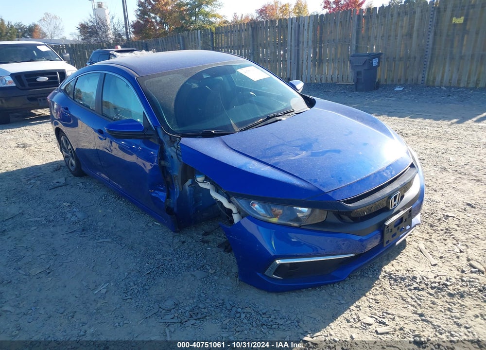 2019 HONDA CIVIC LX VIN: 2HGFC2F66KH547749