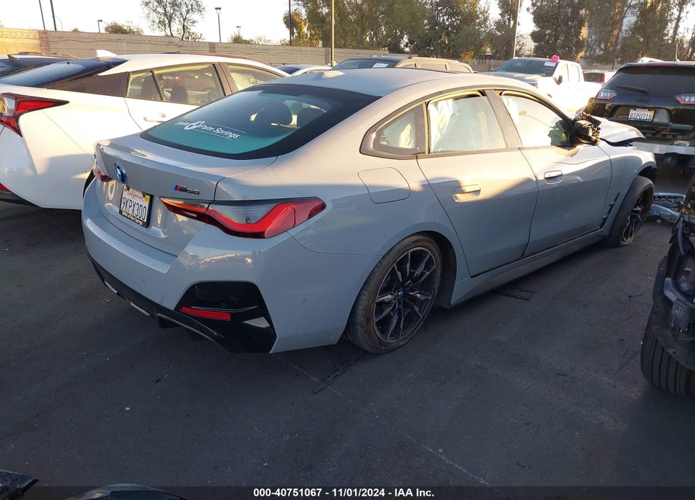 2024 BMW I4 M50 VIN: WBY33AW09RFR97624